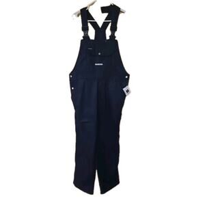 MASCOT BIB & BRACE- Industrial Overall- Navy Blue 40.5x32- NEW-VESTAS CO LOGO